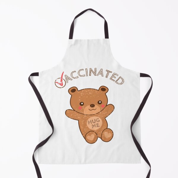 Item preview, Vaccinated You Can Hug Me Now Bear Hug Distressed designed and sold by Rabbitti.