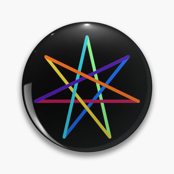Item preview, Rainbow Heptagram designed and sold by Dator.