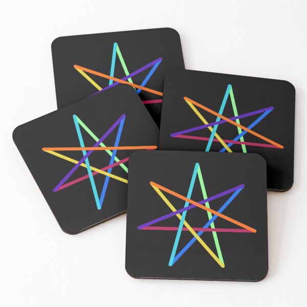 Item preview, Rainbow Heptagram designed and sold by Dator.