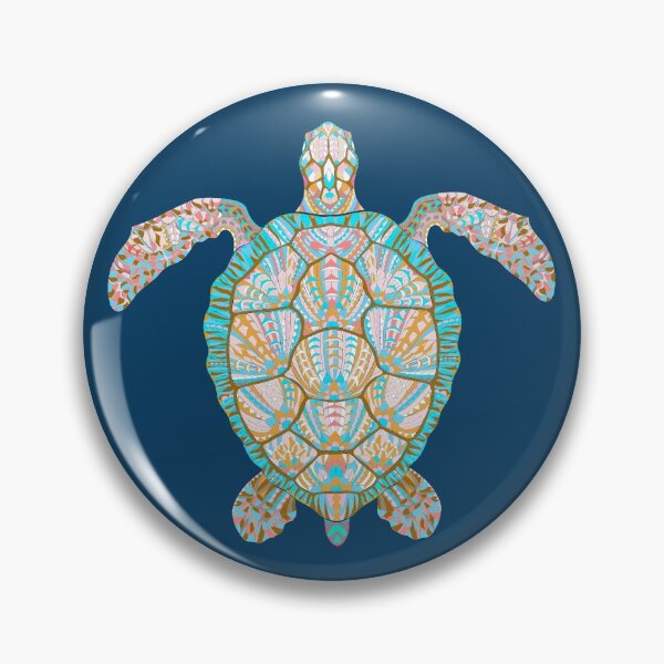 Item preview, Colorful turtle designed and sold by Julie Boehm.