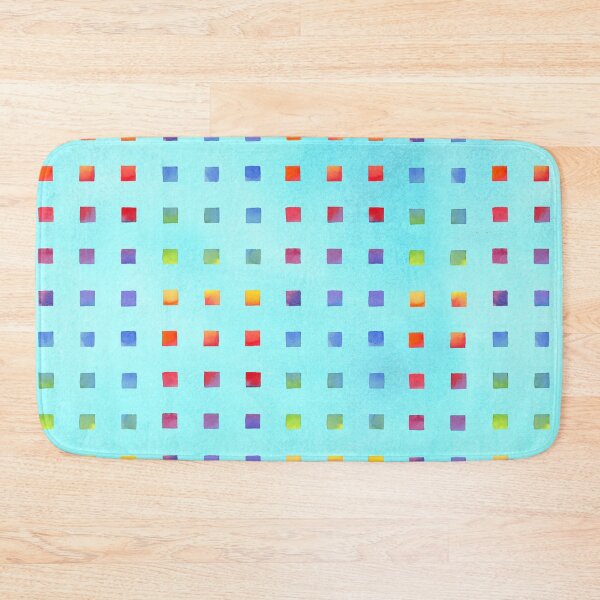 Item preview, Watercolor Multicolored Squares designed and sold by Lynnea Washburn.