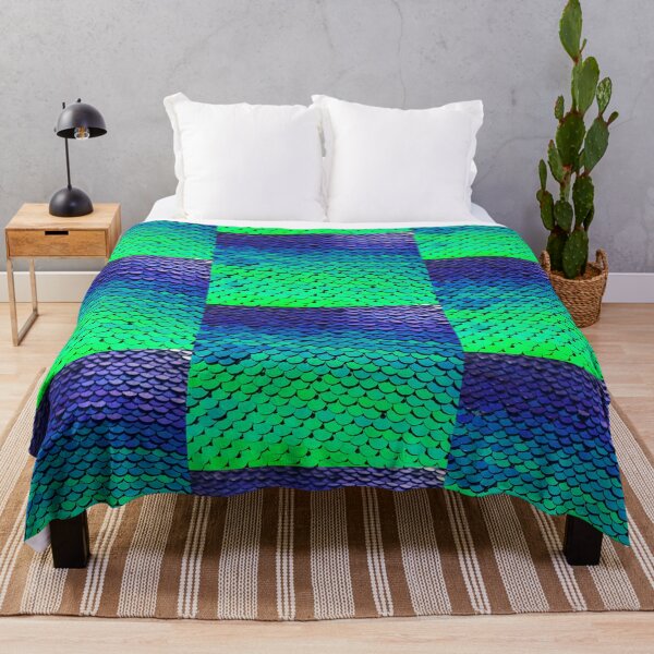 Item preview, Gradient Shiny Mermaid Scales Pattern designed and sold by EdenLiving.