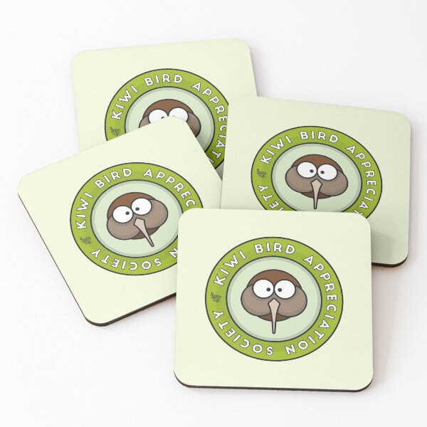 Item preview, Kiwi Bird Appreciation Society (Green) designed and sold by InkTheMoon.