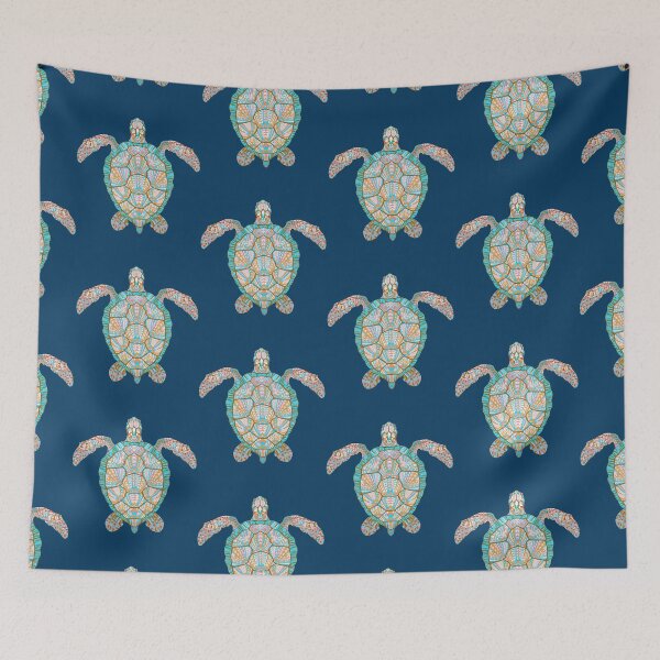 Item preview, Colorful turtle designed and sold by Julie Boehm.