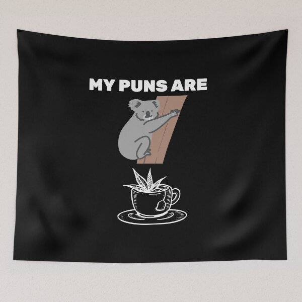 Item preview, Koala Tea puns designed and sold by QM Designing.