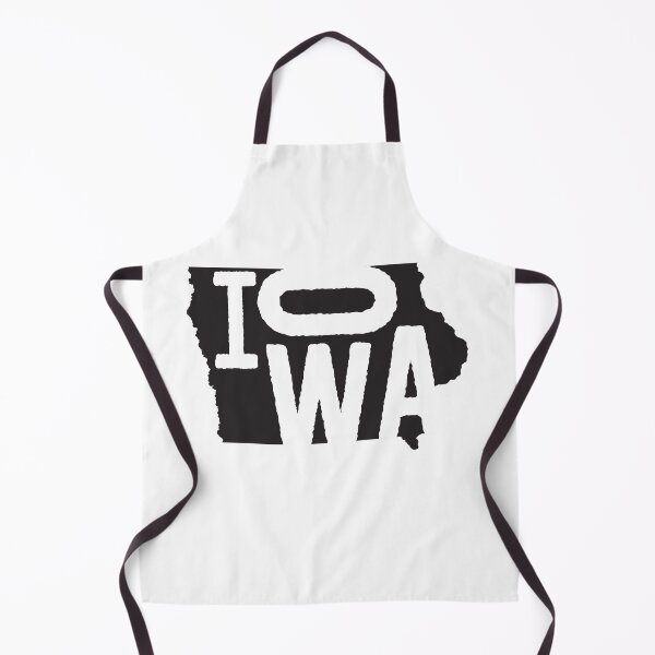 Artikelvorschau, Bundesstaat Iowa Design | Abstrakte Iowa-Beschriftungsgrafik | Iowa Geschenk | Iowa Karte entworfen und verkauft von crookedriverusa.