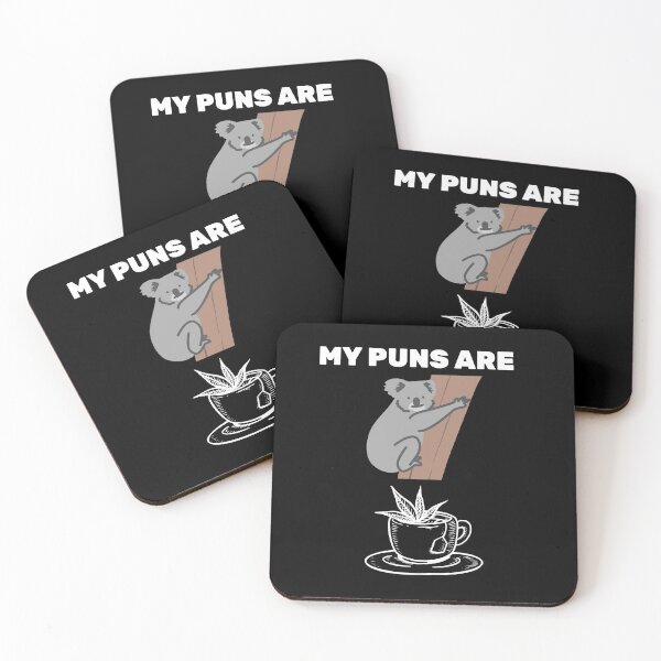 Item preview, Koala Tea puns designed and sold by QM Designing.