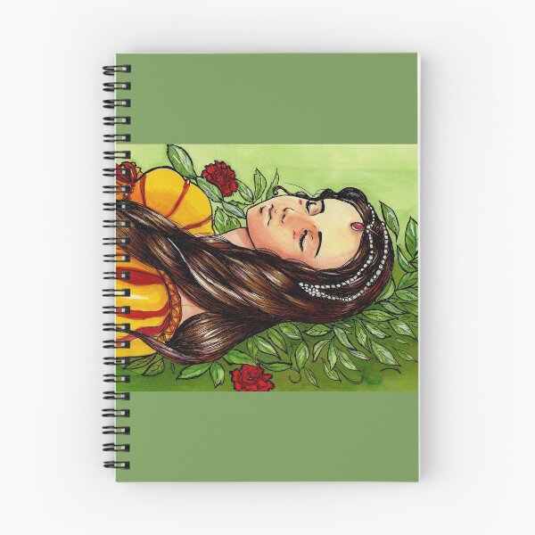 Item preview, Medieval Beautiful girl sleeping  designed and sold by ombradellaluna.