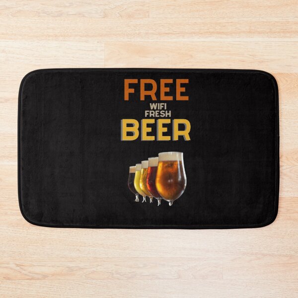 Item preview,  free wifi and some fresh beer designed and sold by EmmentalinParis.