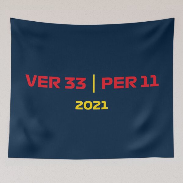 Item preview, Checo Pérez Max Verstappen for Red Bull f1 Racing Team in 2021 Formula1 Motorsports designed and sold by AdanicPro.