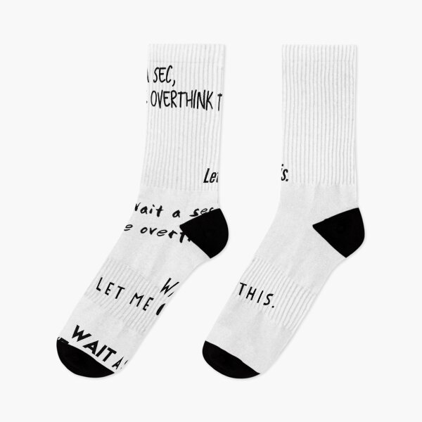 Item preview, WAIT LET ME OVERTHINK THIS designed and sold by 30-Merch.