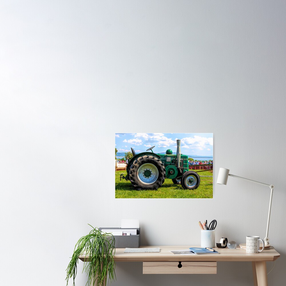Agricultural Fine Art Print FIELD MARSHALL TRACTOR 1945-57 A4 size picture 