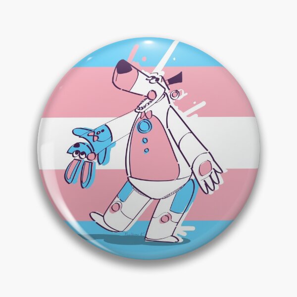 Item preview, Funtime Freddy Trans Flag designed and sold by PixieVenus.