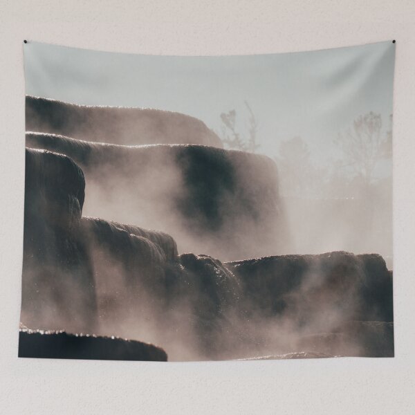 Item preview, Travertine Terrace at Mammoth Hot Springs designed and sold by Zurickdesigns.
