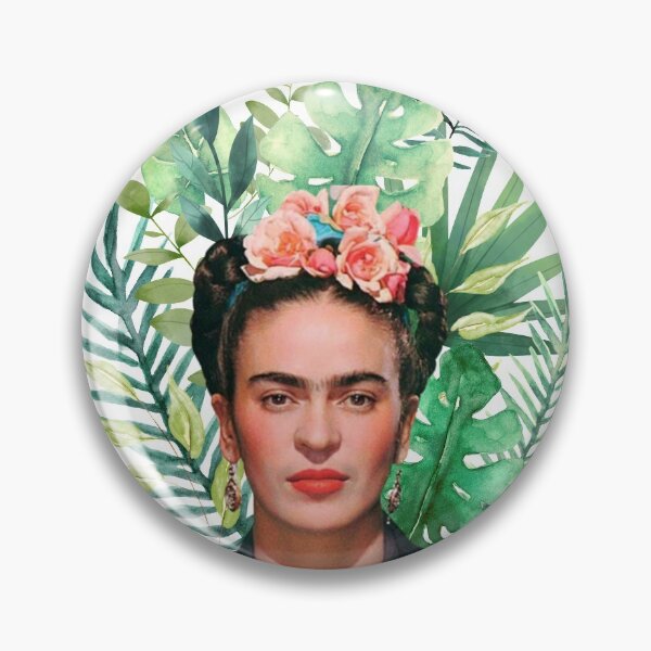 Item preview, Frida Kahlo print, watercolor flowers, color designed and sold by Adriana C (All about Frida).