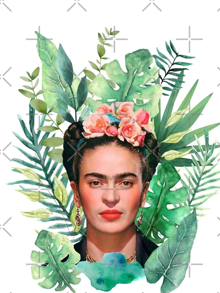 Frida Kahlo print, watercolor flowers, color" A-Line Dress by RebecaCuellar  | Redbubble