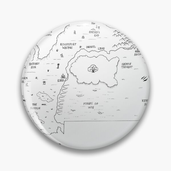 Item preview, Montana as a fantasy map - black and white designed and sold by aldayuan.
