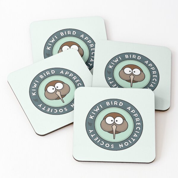 Item preview, Kiwi Bird Appreciation Society (Blue) designed and sold by InkTheMoon.