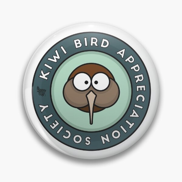 Artikelvorschau, Kiwi Bird Appreciation Society (blau) entworfen und verkauft von InkTheMoon.