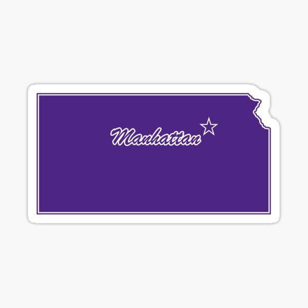 Item preview, Manhattan Kansas designed and sold by thenningson.