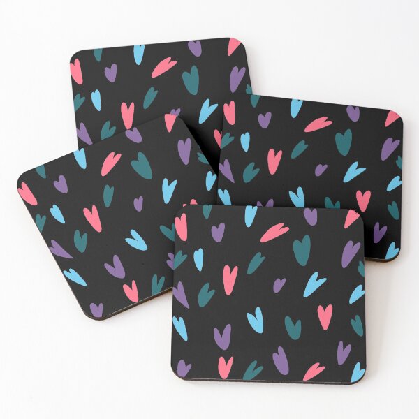 Item preview, Abstract heart print and sticker pack designed and sold by Newyoung610.