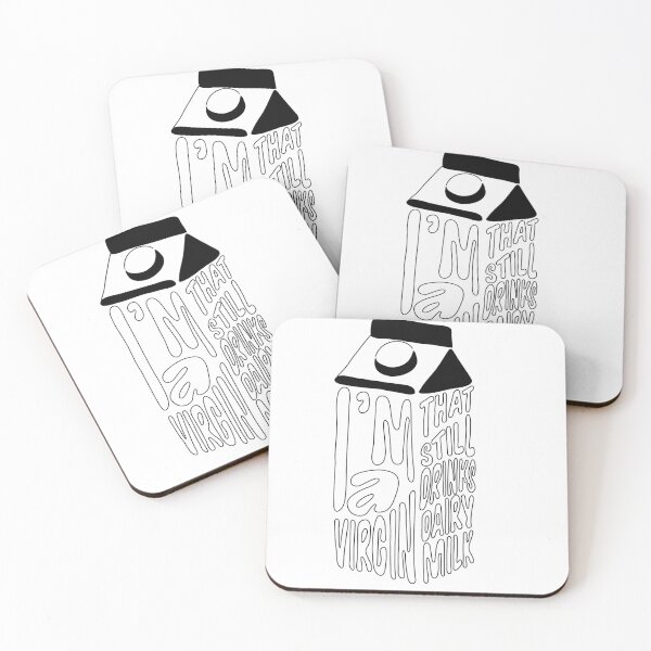 Item preview, a virgin that still drinks dairy milk  designed and sold by Samantha Faller.