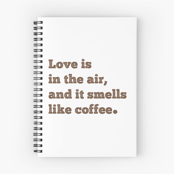 Item preview, Love is in the air, and it smells like coffee designed and sold by metin1331.