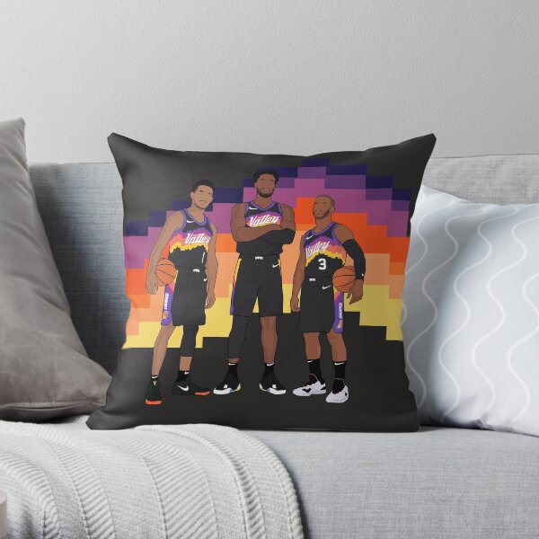 Phoenix Basketball Big 3 City Jersey Throw Pillow