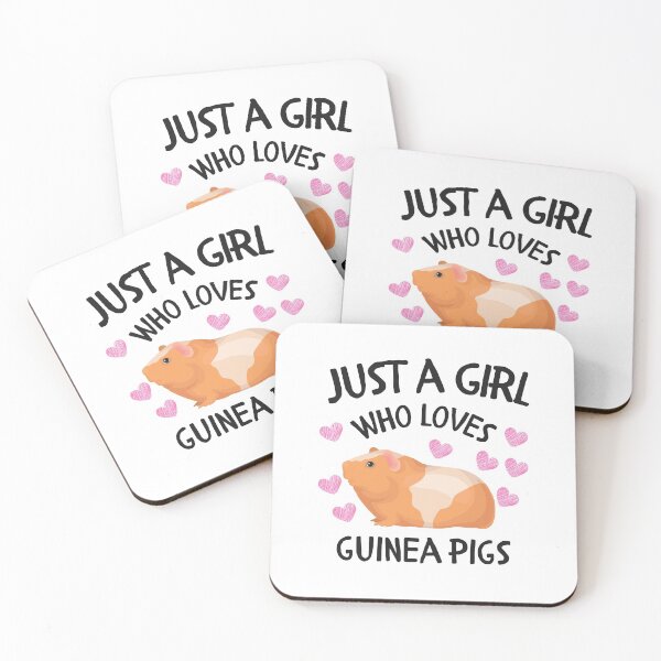 Item preview, Just  A Girl Who Loves Guinea Pigs designed and sold by Sutra-Lotus-Co.