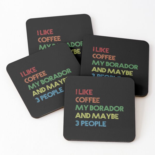 Item preview, Borador Dog Owner Coffee Lovers Quote Gift Vintage Retro designed and sold by LA diseños.