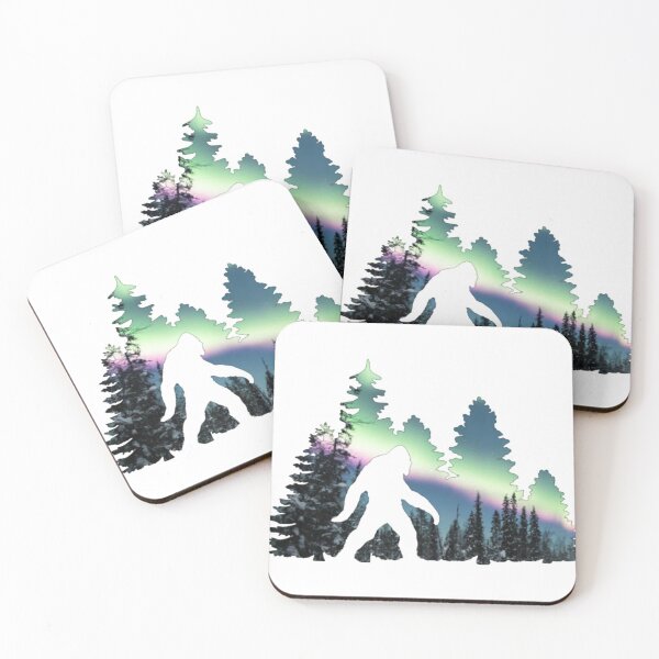 Item preview, Bigfoot scenic northern lights designed and sold by mclaurin612.