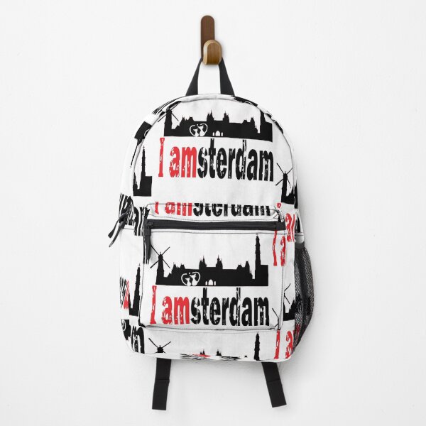 Aperçu de l'œuvre J'aime Amsterdam Skyline - Amsterdam Cityscape - Amsterdam Skyline Cat créée et vendue par PupnkittyMania ⭐⭐⭐⭐⭐.