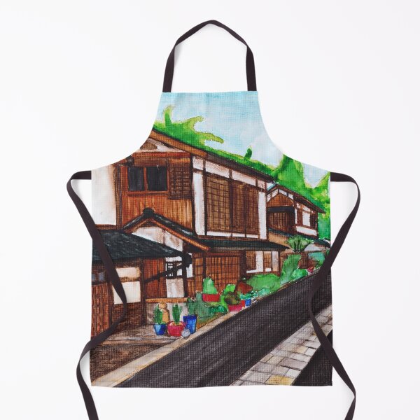 Item preview, Japanese village street designed and sold by Karolien Kenis.