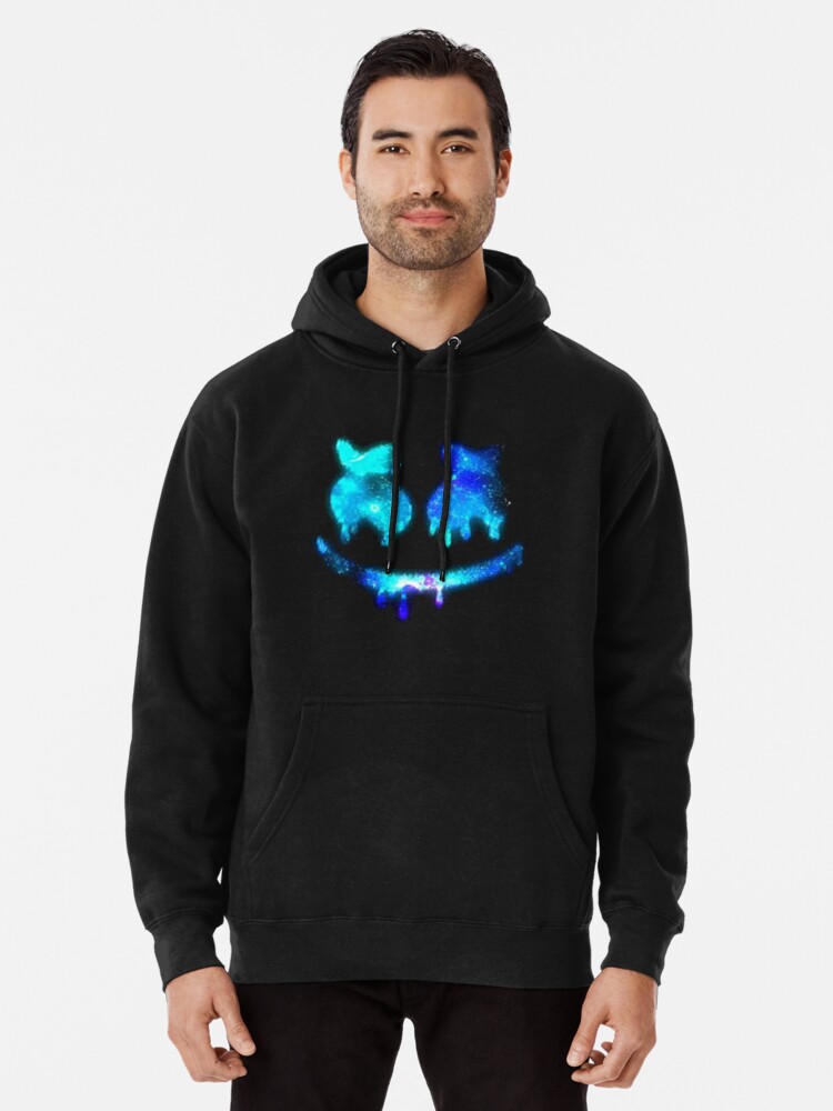 marshmallow cute galaxy smile Pullover Hoodie