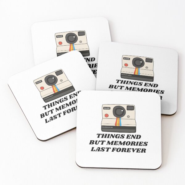 Item preview, Things end but memories last forever - vintage camera design. designed and sold by Theleochick.