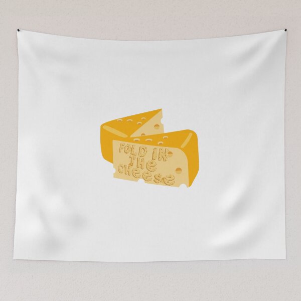 Item preview, "Fold In The Cheese" Sticker designed and sold by YoungKidsMoney.
