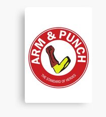 Arm & Punch One Punch Man Canvas Print