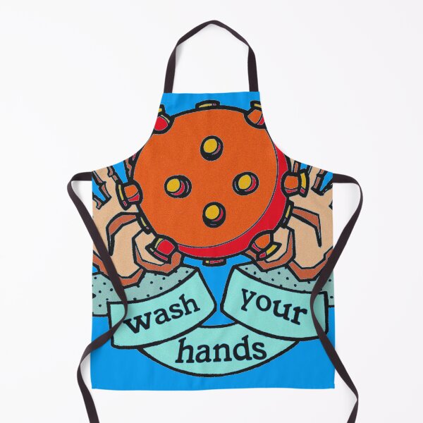 Item preview, wash your hands (coloured version) designed and sold by sandpiperstudio.
