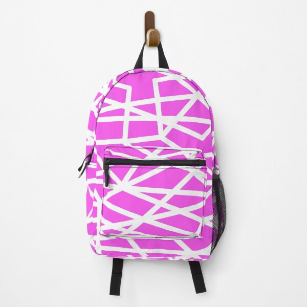 Item preview, Pink with White Geometric Lines designed and sold by Whoopsidoodle.