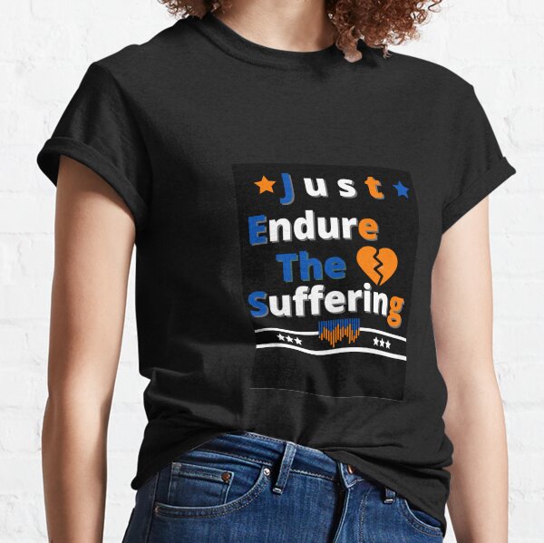 NY JETS - J-E-T-S - Just Endure The Suffering T-Shirt - Optimistic and  Humerous!