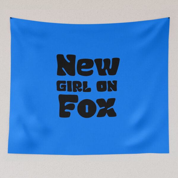 Item preview, New Girl On Fox Blue  designed and sold by DamaliePierre.