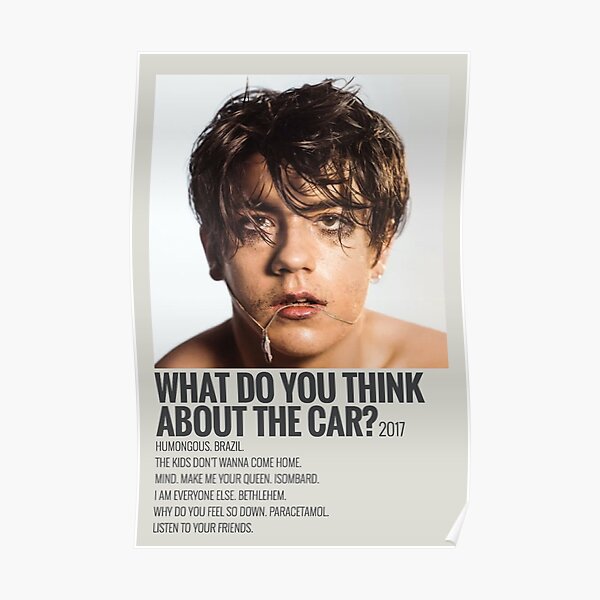declan mckenna what do you think about the car album Poster