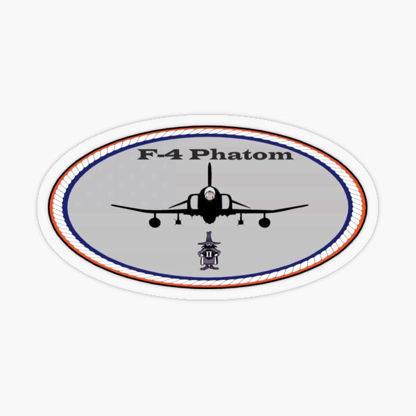 F 4 Phantom Transparent Stickers 