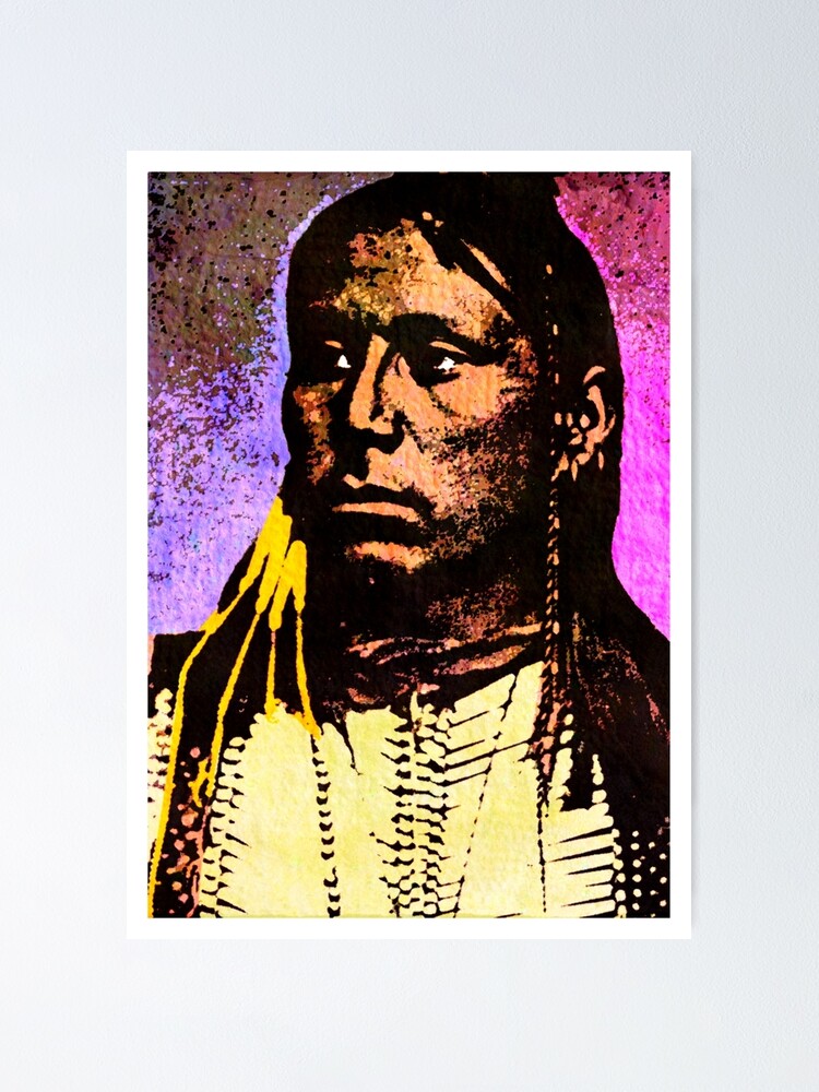 "Satanta Kiowa War Chief" Poster by truthtopower Redbubble