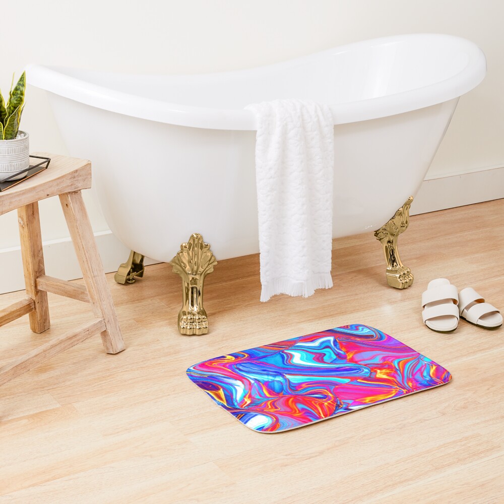 Item preview, Bath Mat designed and sold by IconPatterns.