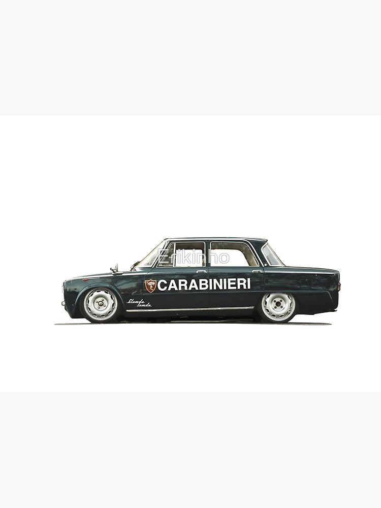 1967 Alfa Romeo Giulia Super Carabinieri Poster for Sale by Erikinho