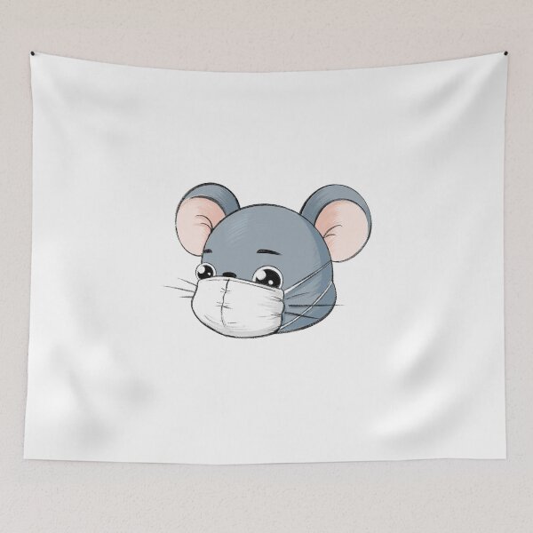 Item preview, Mouse In Quarantine designed and sold by YoungKidsMoney.