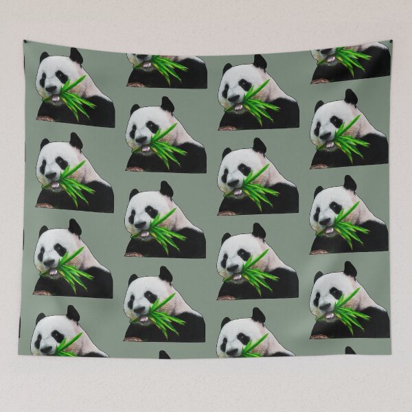 Item preview, Panda Having some Lunch designed and sold by Tranquilarrow.