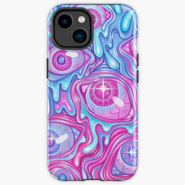 Eyeball Pattern - Version 2 iPhone Tough Case