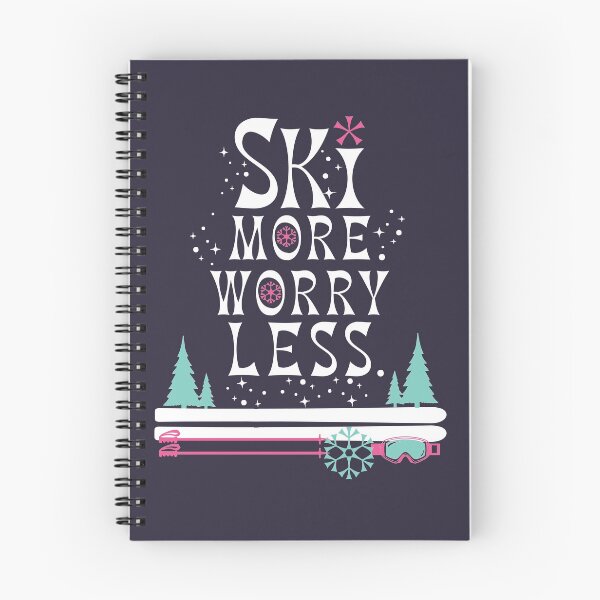 Item preview, Ski More, Worry Less designed and sold by SharksOnShore.